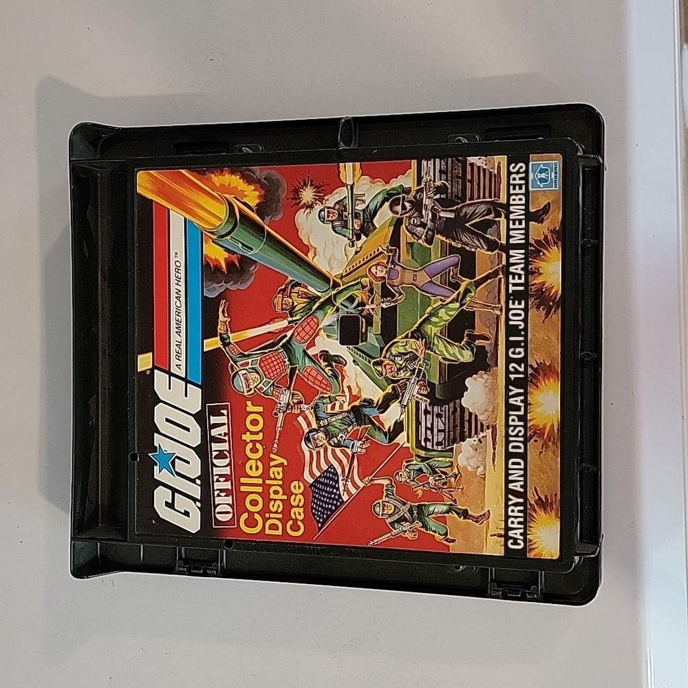Vintage GI Joe display case